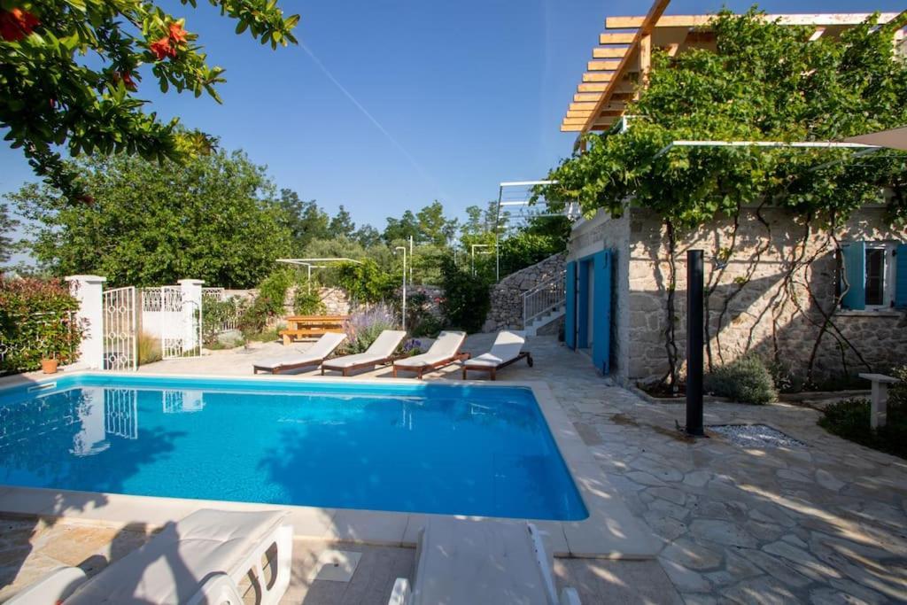 Stone House Kula Milica Villa Mala Cista Eksteriør bilde