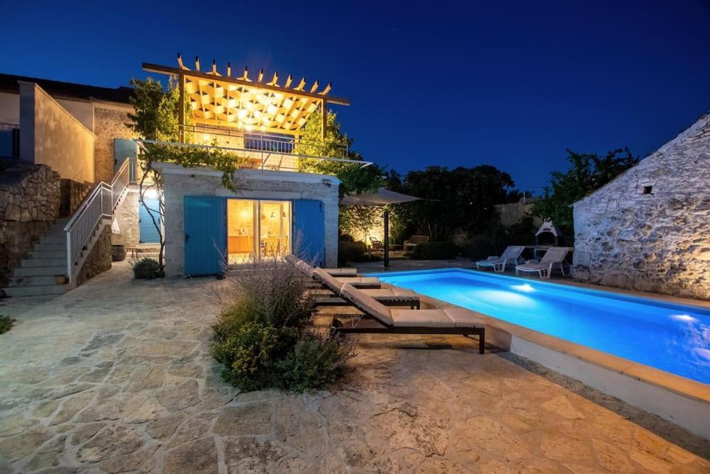 Stone House Kula Milica Villa Mala Cista Eksteriør bilde